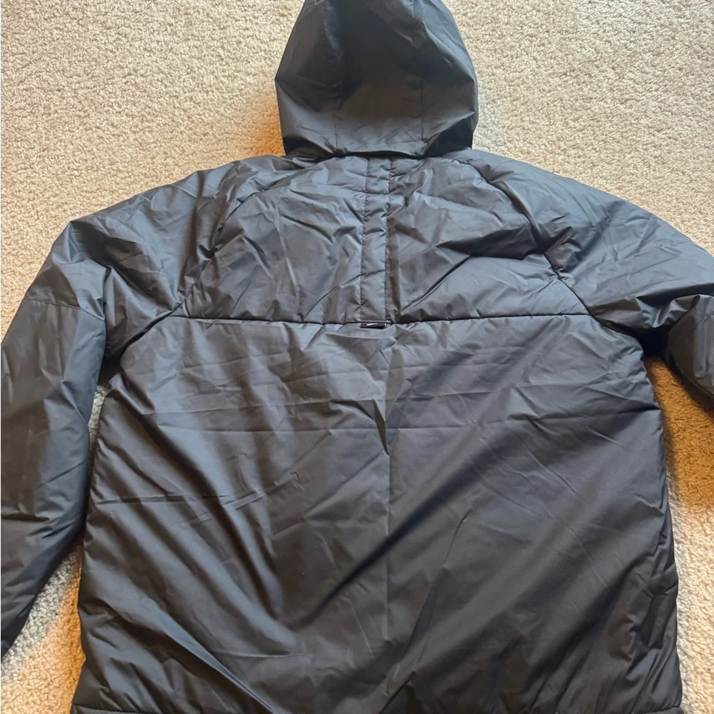 Nike Sportswear Therma-FIT Legacy Fleece Lined Hooded Jacket Black Size XL New - Picture 7 of 8